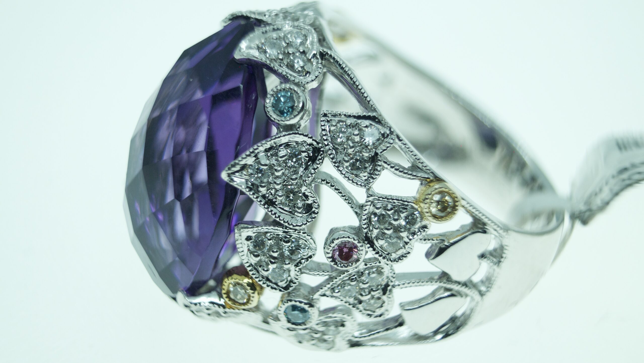 Stunning Amethyst ring - Image 9